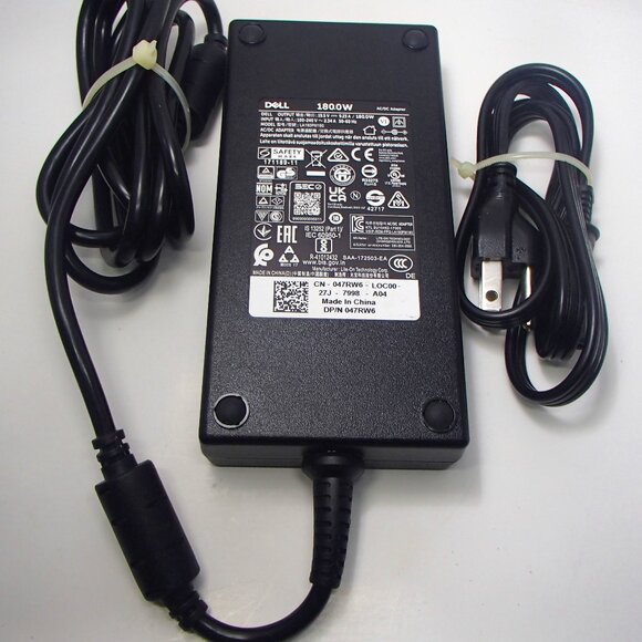 Genuine Dell 180W 19.5V 9.23A LA180PM180 HA180PM180 Laptop Charger Power Adapter - Picture 1 of 7
